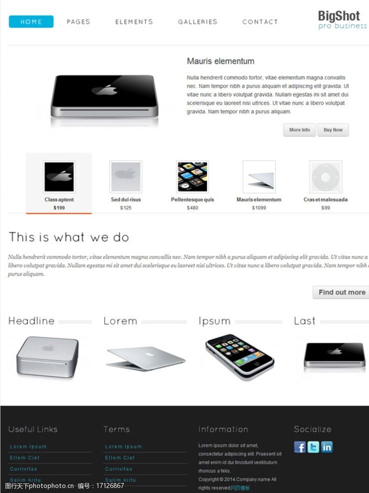 电子产品模版图片素材 提升设计与营销效果的关键工具